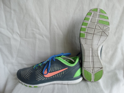 Nike W Free 3.0 Balanza Schuhe EU 40 US 8,5 grau-grün Sneaker 599268-400