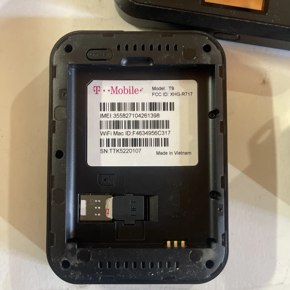 2 T-Mobile T9 Franklin Wireless Mobile Dual-Band Wi-Fi Hotspot (No Battery) - Image 2 of 3