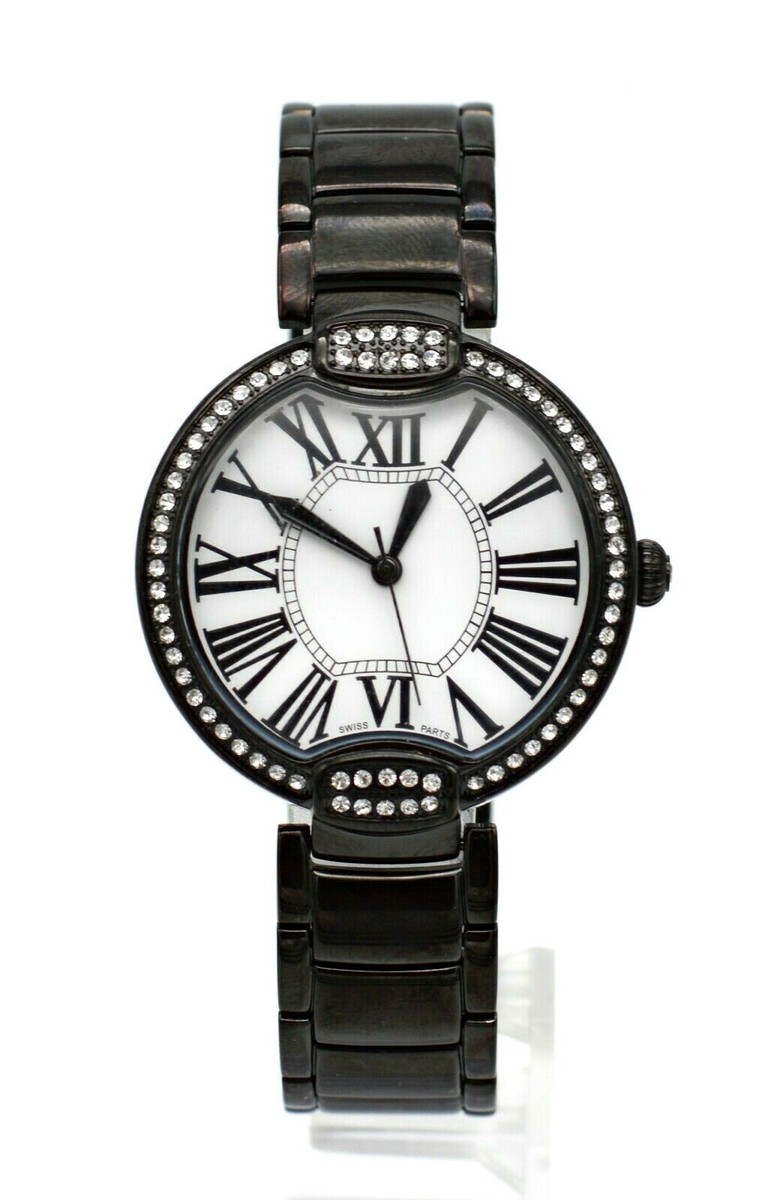 Black Crystal Accent Women\'s Watch Michael Kors | Accessories | Michael Kors Black  main image 3