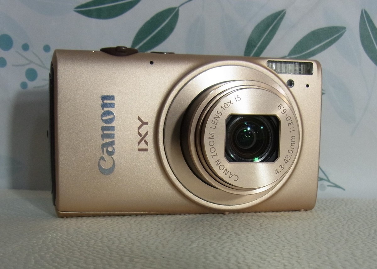 Canon IXY 620F,wi-fi,12MP,10x,f/3.0, 3inch,Gold Excellent+ Canon IXY 620F,wi-fi,12MP,10x,f/3.0, 3inch,Gold Excellent+