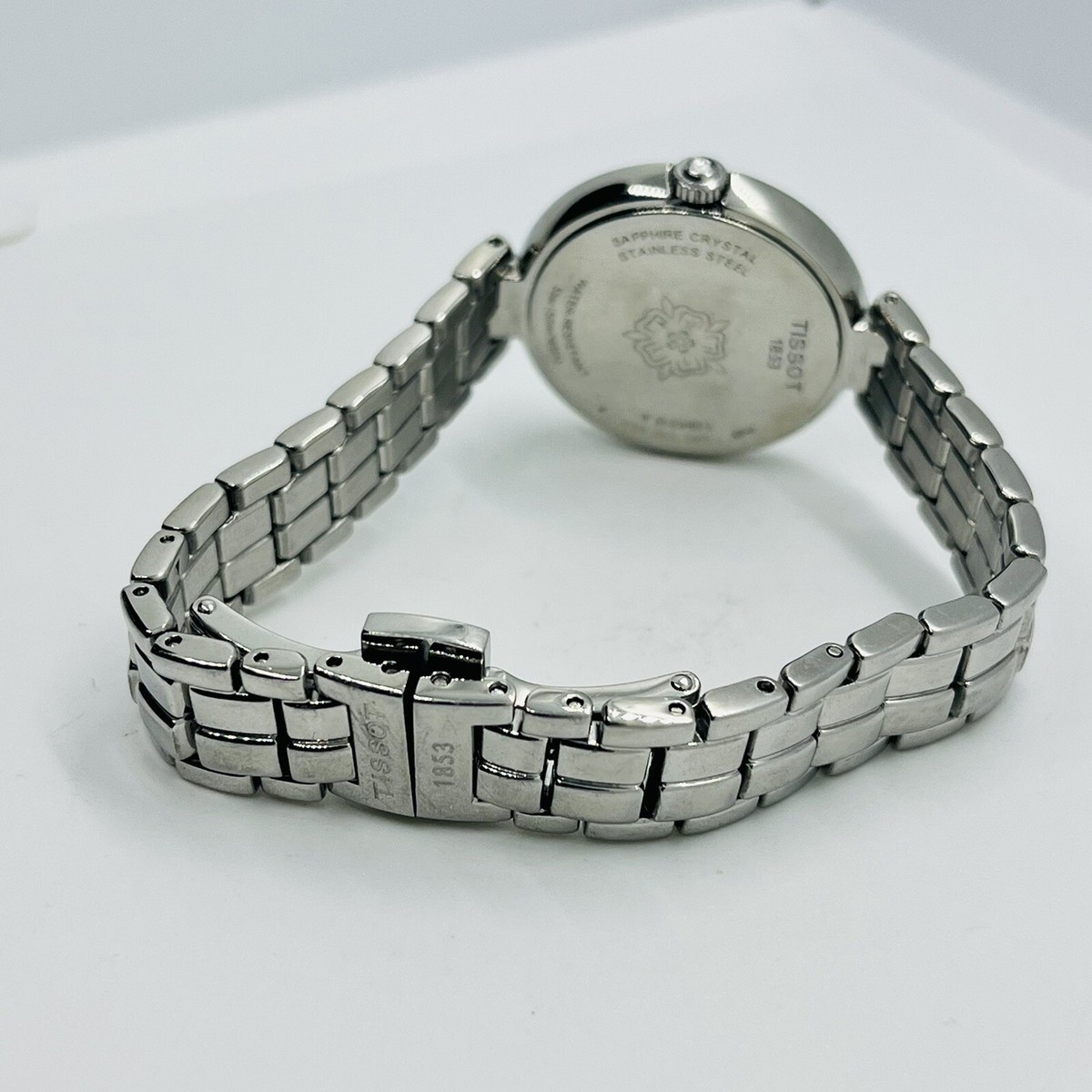 Tissot T008210A Womens Watch 31mm White Dial Two Tone Date Swiss New Battery 7\