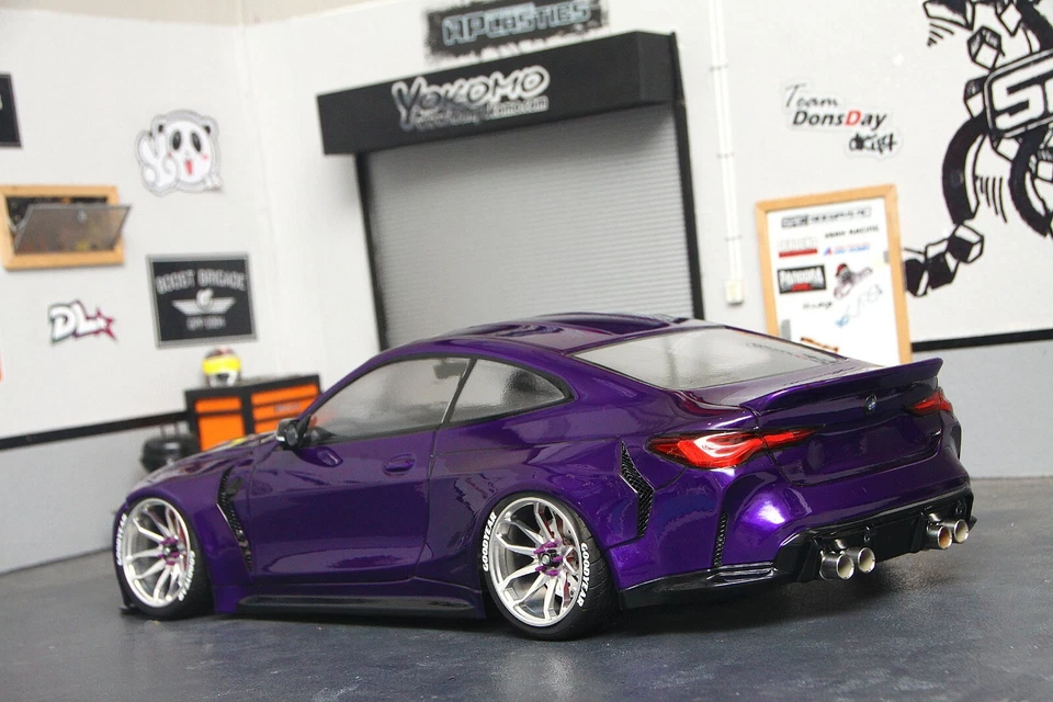 RC Body Car Drift 1:10 BMW M4 G82 Competition G 82 style APlastics New Shell - Image 3 of 4