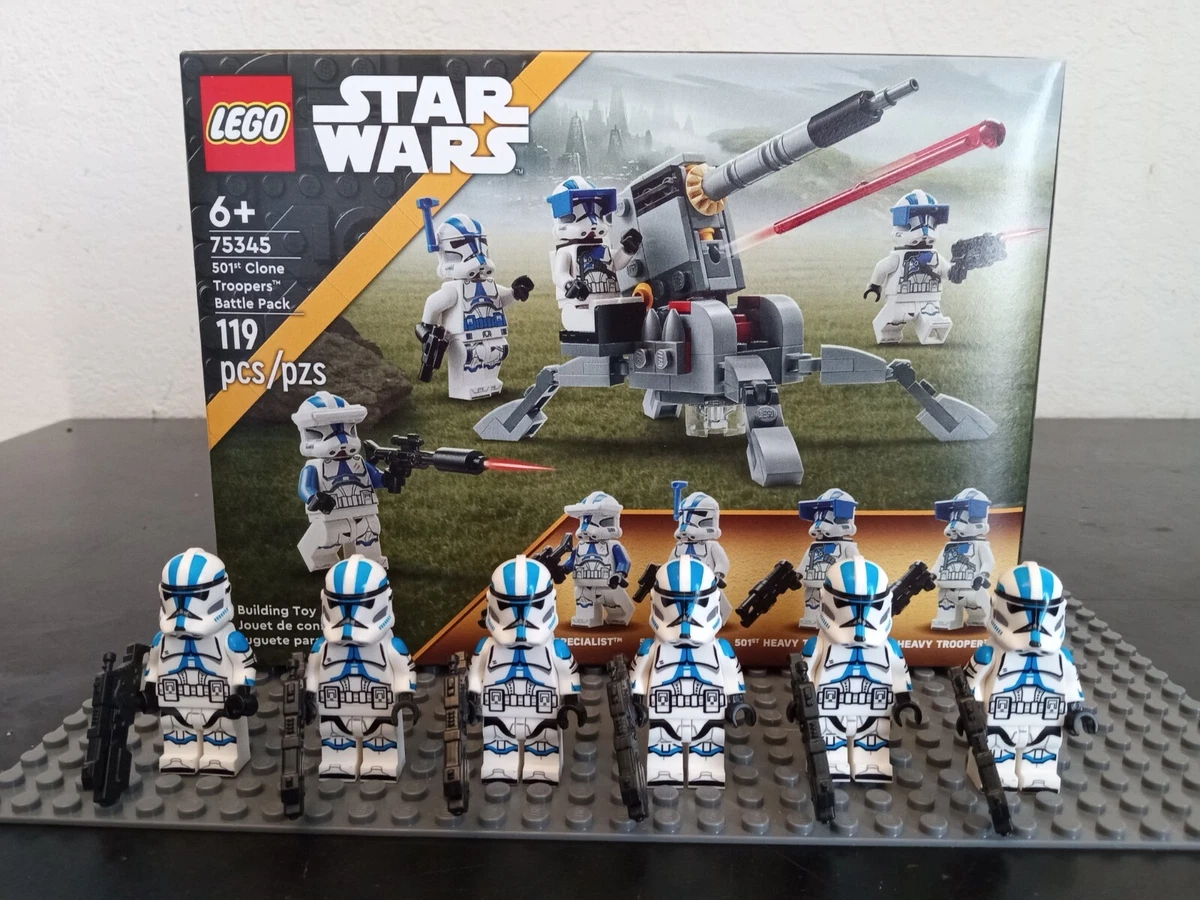  LEGO Star Wars: Clone Trooper Army of 4 : Toys & Games