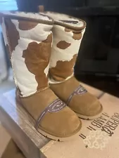 Superlamb Womens Turano 11” Boot Tan Cow Size 7