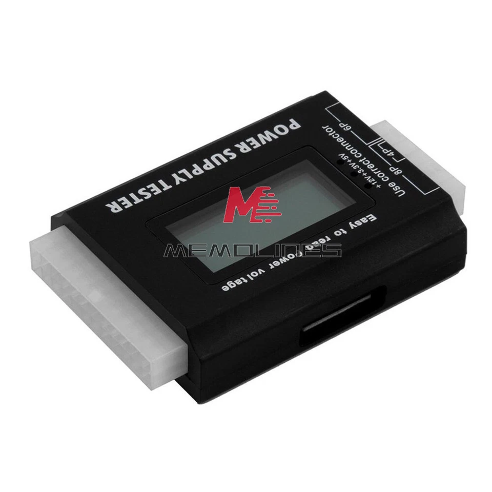 Digital LCD Display 20/24 Pin SATA HDD PC Computer PC Power Supply Testers - Image 2 of 4