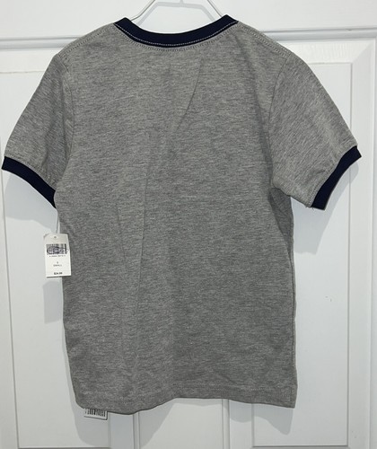 Disney Parks World Original Mickey Graphic Logo Tee T Shirt Boys Small S Gray - Picture 2 of 7