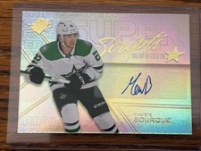 2024-25 SPX Super Scripts Mavrik Bourque #SSR-MB Rookie Auto Dallas Stars