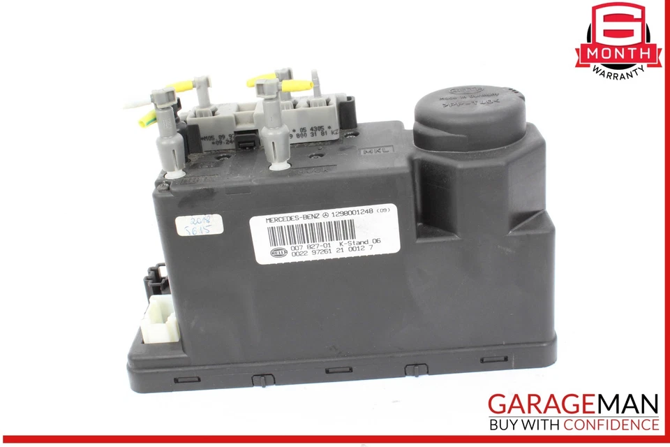 98-02 Mercedes R129 SL500 SL600 Central Door Locking Vacuum Pump 1298001248 OEM - Image 3 of 4