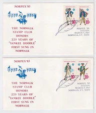TurtlesTradingPost- Norwalk, Ct 1983 Pictorial NORPEX Yankee Doodle Theme