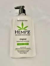 Hempz Original, Natural Hemp Seed Oil Body Moisturizer. 17fl Oz 