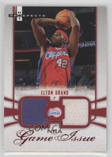 2007 Fleer Hot Prospects Game Issue Materials Red 19/25 Elton Brand #GI-EB e3t