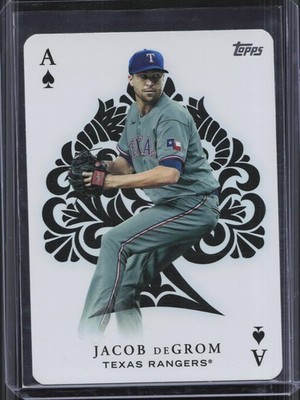 2023 Topps Jacob DeGrom AA-49 All Aces Texas Rangers