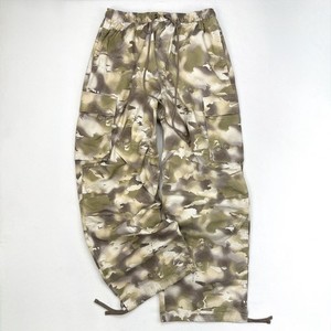 Women's Camo Cargo Pants High Waist - Baggy Wide Leg Army Fatigue Joggers With Multiple Pockets