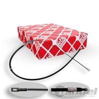 Febi Handbremsseil Hinten Rechts Passend FüR MERCEDES-BENZ T1/TN | 10594