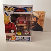 Funko Pop! Marvel Captain Marvel - Captain Marvel #433 (Gitd Special Edition)