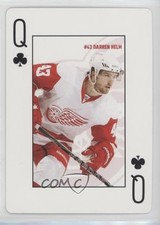 2011-12 Detroit Red Wings Playing Cards Darren Helm #QC q7c