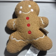 Target Bullseye Playground Gingerbread Woman Decorative Throw Pillow NEW