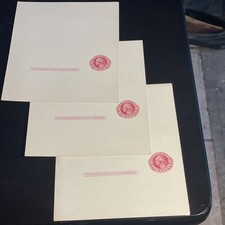 Lot Of 3 U.S. POSTAL CARD 2C GEORGE WASHINGTON  2C MARTHA WASHINGTON REPLY CARD