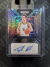 2024 Prizm Draft Picks Tyler Kolek Sensational Signatures Mo-Jo Auto #25/25...