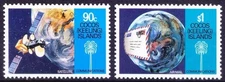 Cocos (Keeling) Islands 1987 MNH, Satellite, Communications, Postal Services