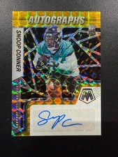 2022 PANINI MOSAIC SNOOP CONNER BLACK GOLD AUTO 7/8 SSP AUTOGRAPH