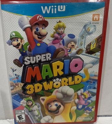 Super Mario 3D World (Nintendo Wii U, 2013), CIB, AUTHENTIC, TESTED - Fast Shipp