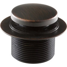 2-27/32 In. Brass Toe-Operated Tub Drain in Venetian Bronze
