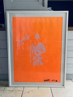 Damon Roberts CP Company Goggle Jacket x Union Jack Silkscreen Print 1 of 1!