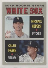 2019 Topps Heritage Rookie Stars Michael Kopech Caleb Frare #7 Rookie RC 7l6