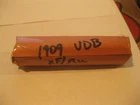 1 roll (50 coins) 1909 VDB's   Lincoln cents Xtra Fine to A.U.