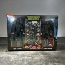 NECA TMNT Movie Foot Soldier 2-Pack Ninja Turtles Action Figures Set New