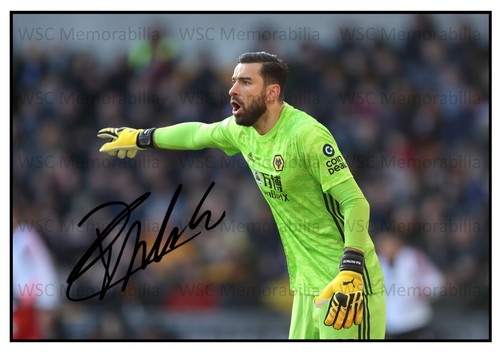 11999. Rui Patricio Signed Pictures A4 Prints Wolves Portugal Roma Sporting etc