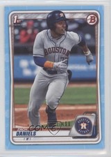 2020 Bowman Draft Sky Blue Border /499 Zach Daniels #BD-133 00gy