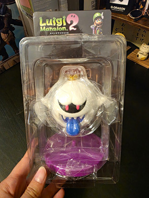 Nintendo Luigi Mansion 2 King Boo Figure White/Purple/Blue ATBC-PVC Age 7+