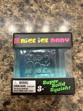 NeeDoh Nice Ice Baby Mini Cube BLUE FAST SHIPPING