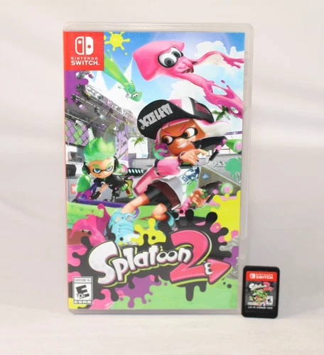Splatoon 2 Nintendo Switch Complete CIB Very Good Condition! NICE!