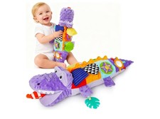 Baby Toys 0-12 Months,Infant Tummy Time Toys with Teether, Multi-Sensory Crinkle