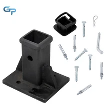 2 Inch Opening Universal - Max Load 20000LBS - Hitch Wall Mount Receiver