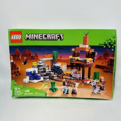 LEGO Minecraft The Badlands Mineshaft Ages 8+ - 21263 - *NEW OPEN BOX*