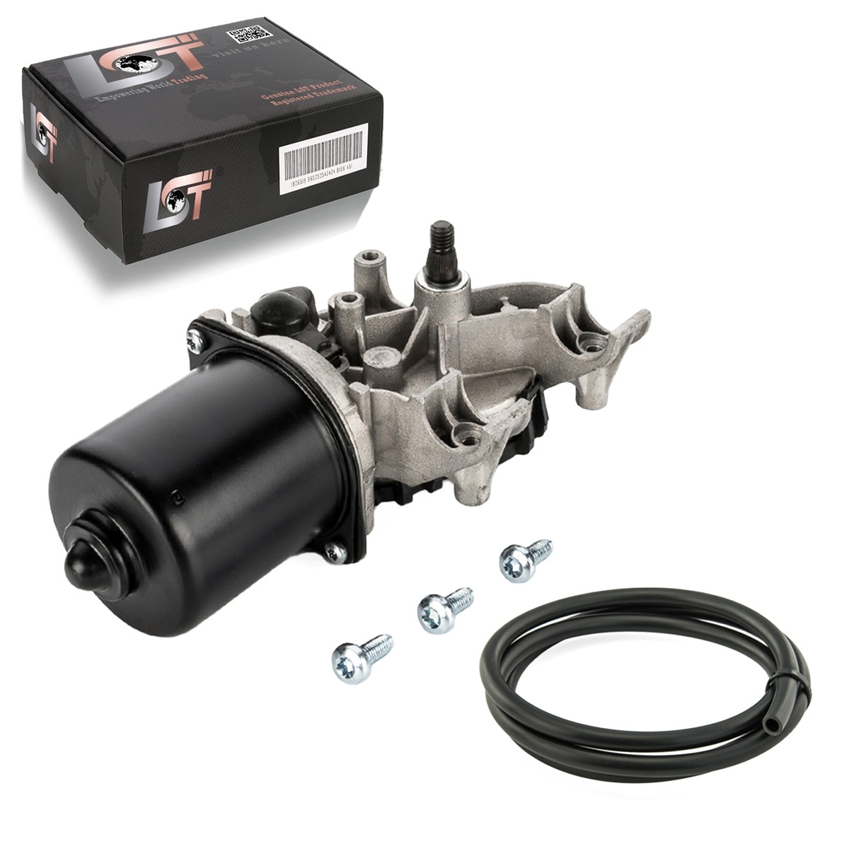 Wiper Motor Windshield Wiper Front with Hose for CITROEN C2 C3 JM FC HB