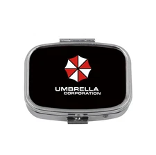 1pc Famous Horror Movie Metal Pill Box Moisture Resistant Medicine Storage Case