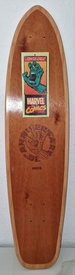 Santa Cruz  X  Marvel Skateboard Deck - Spiderman - Engraved