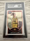 BOWMAN U CHROME Caitlin Clark WNBA Basketball Card PSA Graded SGC 10 Future HOF