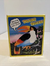 Talking Toucan Electronic Toy "Talk to me I can repeat what you say" 1994 In Box