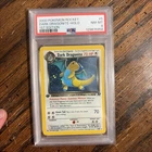 Pokemon 2000 Dark Dragonite 5/82 Holo Team Rocket 1st Edition PSA 8