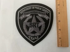 Texas Highway Patrol SRT  collectible patch  New Full Size