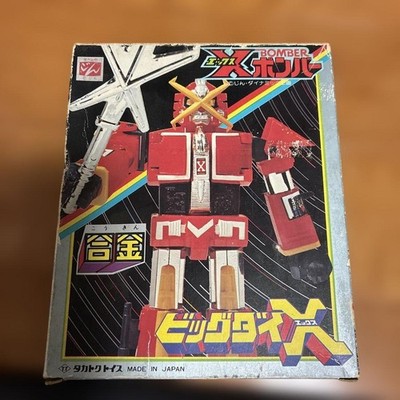 Takatoku Toys X-Bomber Big Dai X Alloy Figure W/BOX F/S FEDEX 4