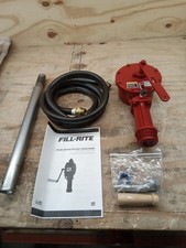 Fill-Rite FR112 Fuel Transfer Rotary Universal Fit Hand Pump with Discharge Hose