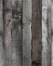 Natural Wood Dark Grey Wood Contact Paper Peel and Stick Wallpaper 17.3X 120Self