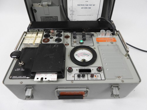 Hickok USM-118A Cardmatic Western Electric Tube Tester + Cal Cell (please read)
